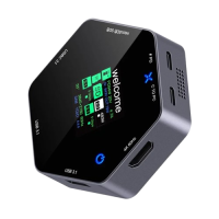 Док - станція USB HUB 8 в 1, USB-хаб адаптер, (HDMI+USB-C+SD і microSD+USB-A)