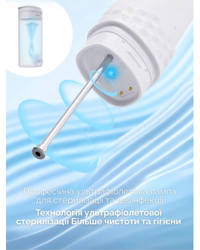 Зубная щетка с ирригатором 2 в 1