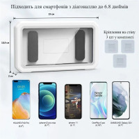 Світлодіодна LED лампа для фото та відео + тримач для телефону