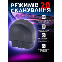 Автомобільний діагностичний сканер + автомобільний інвертор у подарунок