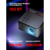 Автомобільний діагностичний сканер + автомобільний інвертор у подарунок
