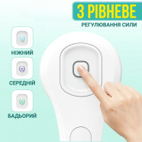 Электрическая щетка для душа с 6 насадками и USB-зарядкой