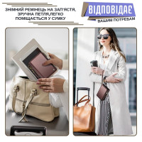 Кошелёк портмоне для паспорта и карт с RFID-защитой карт (черный)