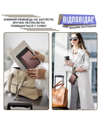Кошелёк портмоне для паспорта и карт с RFID-защитой карт (черный) Кошелёк портмоне для паспорта и карт с RFID-защитой карт (черный)
