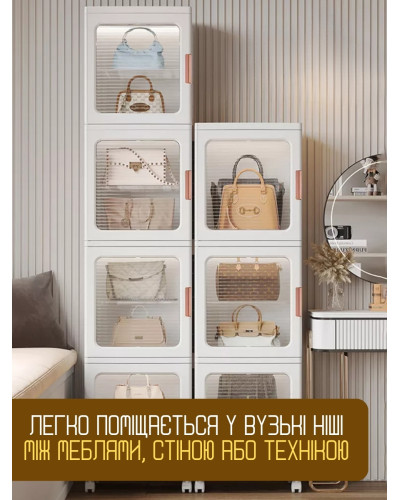 Напольная этажерка шкафчик на колесах 4 яруса 166см Напольная этажерка шкафчик на колесах 4 яруса 166см