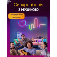 Светодиодная неоновая USB Led лента RGB 5 метров