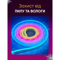 Светодиодная неоновая USB Led лента RGB 5 метров