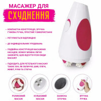Инфракрасный 3D роликовый массажер для тела