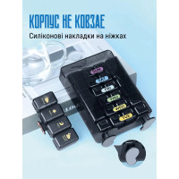 Портативная таблетница на неделю (7 контейнеров по 4 секции)