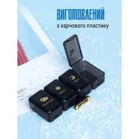 Портативная таблетница на неделю (7 контейнеров по 4 секции)