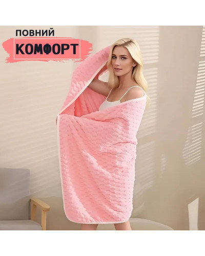 Женский банный комплект 3в1 из микрофибры (халат полотенце тюрбан) серый Женский банный комплект 3в1 из микрофибры (халат полотенце тюрбан) серый