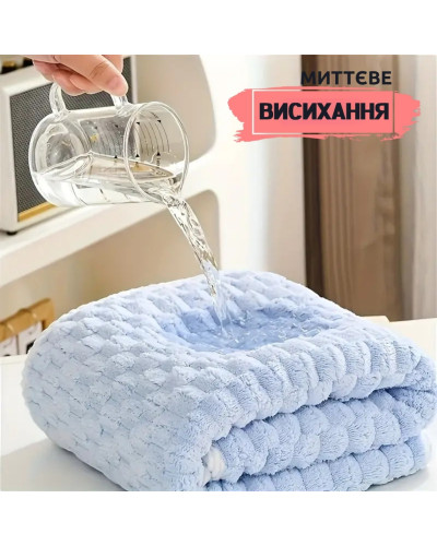 Женский банный комплект 3в1 из микрофибры (халат полотенце тюрбан) серый Женский банный комплект 3в1 из микрофибры (халат полотенце тюрбан) серый
