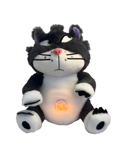 Мягкая интерактивная игрушка для сна «Кот Люци»