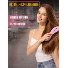 Набор расчёсок для укладки волос, 8 шт. в коробке (розовый)