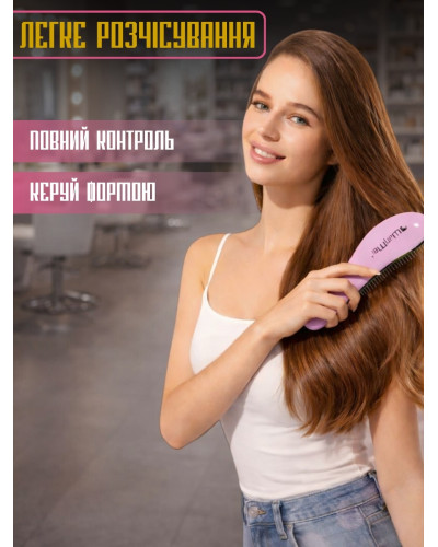 Набор расчёсок для укладки волос, 8 шт. в коробке (розовый)