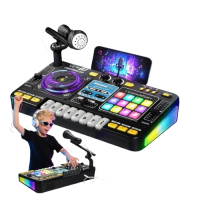 Дитячий DJ-пульт з Bluetooth та мікрофоном Електронний DJ Mixer Controller