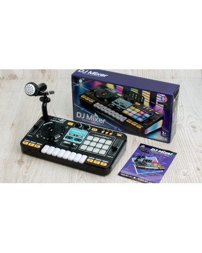Детский DJ-пульт с Bluetooth и микрофоном Электронный DJ Mixer Controller Детский DJ-пульт с Bluetooth и микрофоном Электронный DJ Mixer Controller