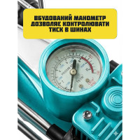Двопоршневий автомобільний компресор у кейсі з набором інструментів —12В компресор для шин