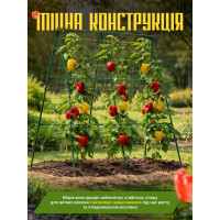 А-образная опора для вьющихся растений с сеткой