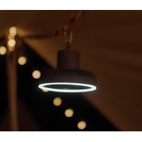 Портативний акумуляторний вентилятор 3в1 з LED-підсвічуванням