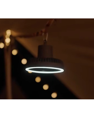 Портативний акумуляторний вентилятор 3в1 з LED-підсвічуванням Портативний акумуляторний вентилятор 3в1 з LED-підсвічуванням