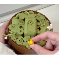 Конструктор - светильник «Сад роз» с LED-подсветкой, 255 деталей и эффект раскрытия цветов