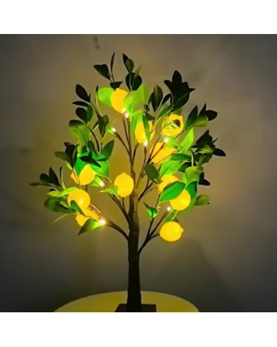 Декоративний LED-світильник «Лимонне дерево» 60 см, нічник Декоративний LED-світильник «Лимонне дерево» 60 см, нічник