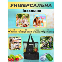 Сумка-холодильник для пікніка 2в1