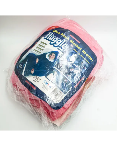 Плед с капюшоном - Huggle Hoodie (розовый) (467-1098) Плед с капюшоном - Huggle Hoodie (розовый) (467-1098)