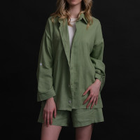 Костюм женский оливковый 42-44 арт. 553