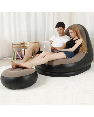 Надувний диван з пуфом - Air Sofa Надувний диван з пуфом - Air Sofa