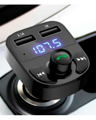 Автомобильный FM-модулятор трансмиттер с Bluetooth - Car X8