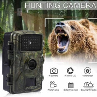 Фотопастка Suntek HC 801A 25м, 2" дисплей, огляд 120 °, датчик руху, нічна зйомка, захист IP65, камуфляж