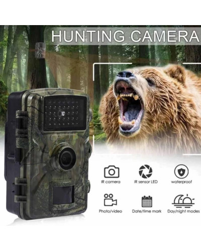 Фотоловушка Suntek HC 801A 25м, 2" дисплей, обзор 120°, датчик движения, ночная съемка, защита IP65, камуфляж Фотоловушка Suntek HC 801A 25м, 2" дисплей, обзор 120°, датчик движения, ночная съемка, защита IP65, камуфляж