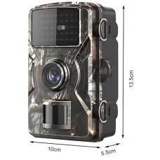 Фотоловушка Suntek HC 801A 25м, 2" дисплей, обзор 120°, датчик движения, ночная съемка, защита IP65, камуфляж