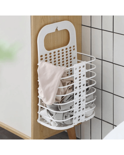 Підвісний складаний кошик для білизни - Grand laundry Підвісний складаний кошик для білизни - Grand laundry