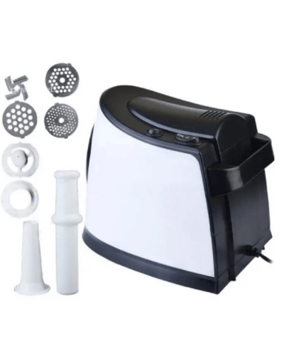Электрическая мясорубка + насадка для сока Grant-6252 WHITE