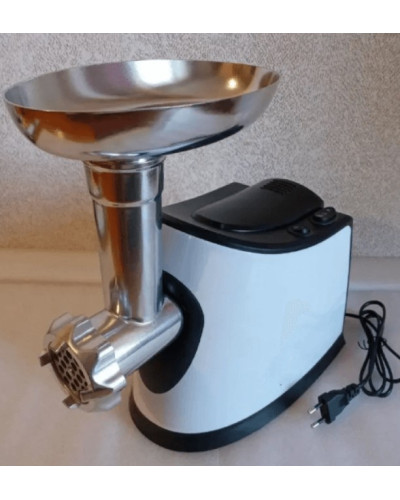 Электрическая мясорубка + насадка для сока Grant-6252 WHITE