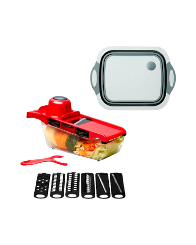 Овочерізка - Mandoline Slicer 6 in 1 + Чудо - дошка 3 в 1