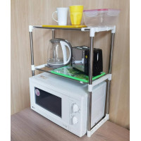 Полиця - органайзер для мікрохвильової печі - Multifunctional storage rack