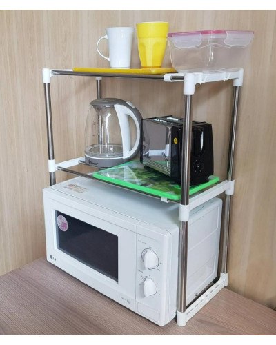 Полка - органайзер для микроволновки - Multifunctional storage rack Полка - органайзер для микроволновки - Multifunctional storage rack