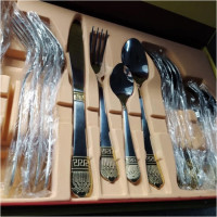 Набір столових приладів Top Kitchen (R) на 6 персон 24 предмети - ножі, виделки та ложки в комплекті