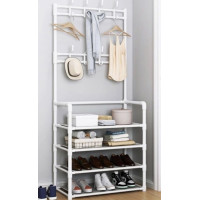 Підлогова вішалка для одягу та взуття - New simple floor clothes rack