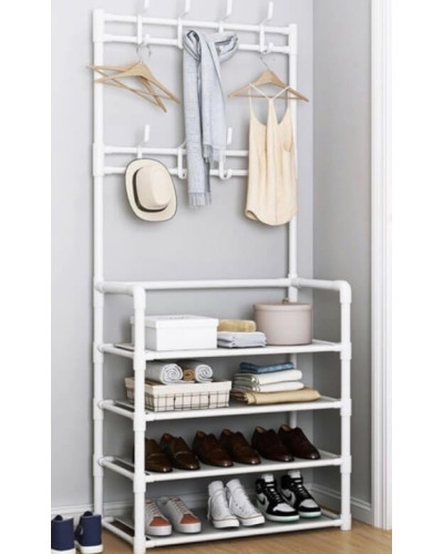 Навесная вешалка для одежды и обуви - New simple floor clothes rack