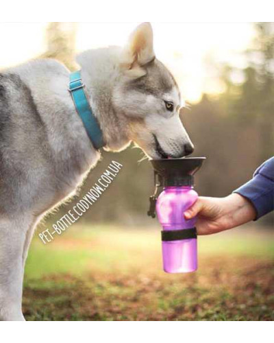 Пляшка для тварин із поїлкою - Pet Bottle Пляшка для тварин із поїлкою - Pet Bottle