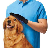 Рукавичка для розчісування шерсті тварин - Pet Brush Glove