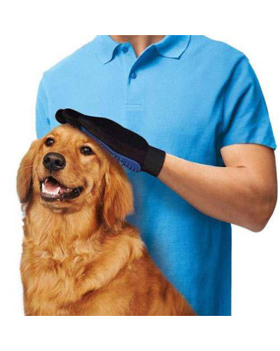 Рукавичка для розчісування шерсті тварин - Pet Brush Glove Рукавичка для розчісування шерсті тварин - Pet Brush Glove