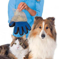 Рукавичка для розчісування шерсті тварин - Pet Brush Glove