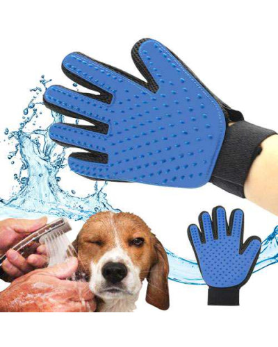 Рукавичка для розчісування шерсті тварин - Pet Brush Glove Рукавичка для розчісування шерсті тварин - Pet Brush Glove
