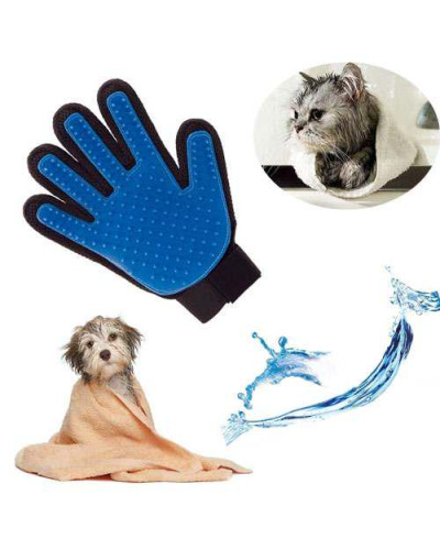 Рукавичка для розчісування шерсті тварин - Pet Brush Glove